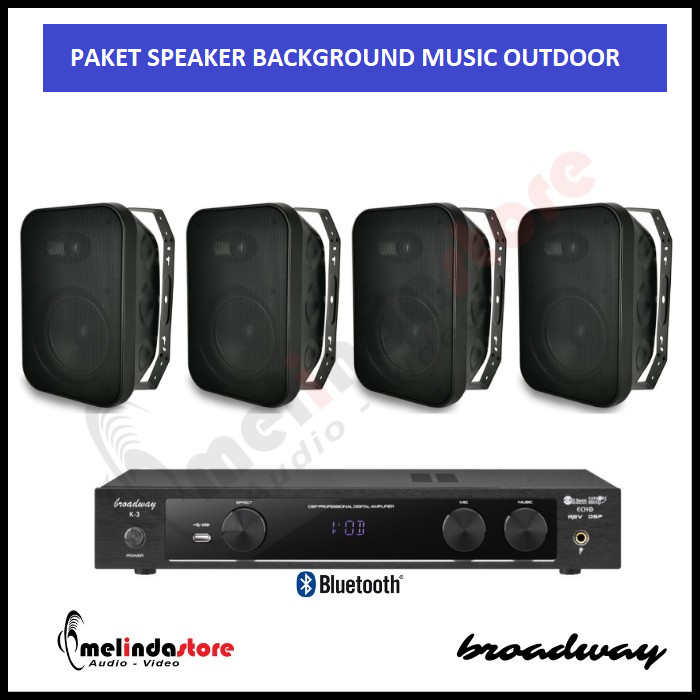 Paket Backround Music Outdoor Tahan Air Broadway A